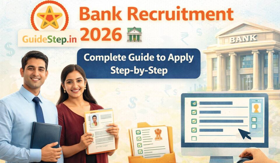 Bank Recruitment 2026 🏦 Complete Guide to Apply Online Step-by-Step