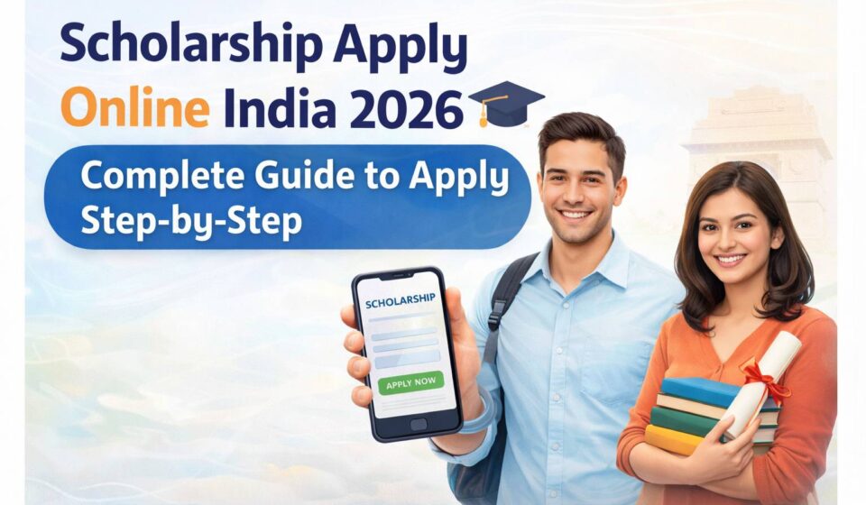 Scholarship Apply Online India 2026 🎓 Complete Guide to Apply Step-by-Step